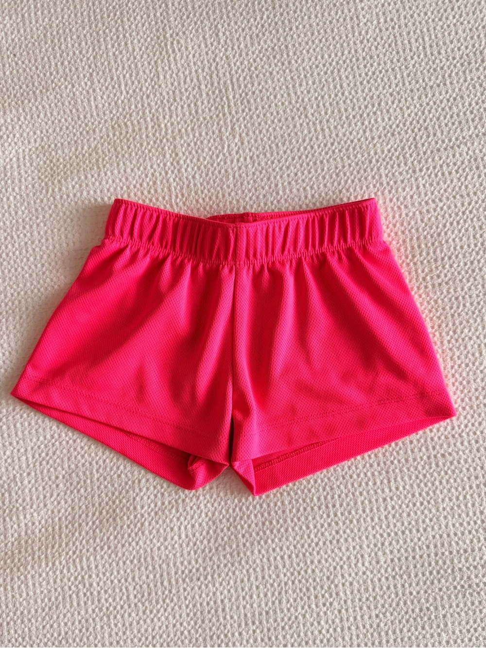 Nike Girls Neon Pink Athletic Shorts
